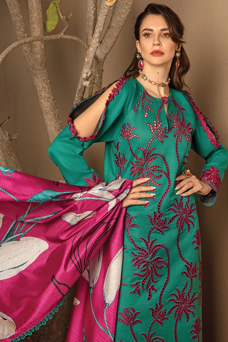 04 Mia Carnation Embroidered Lawn Collection