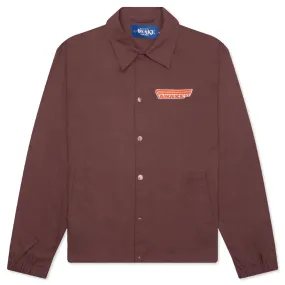 4 Wheeler Coaches Jacket - Brown