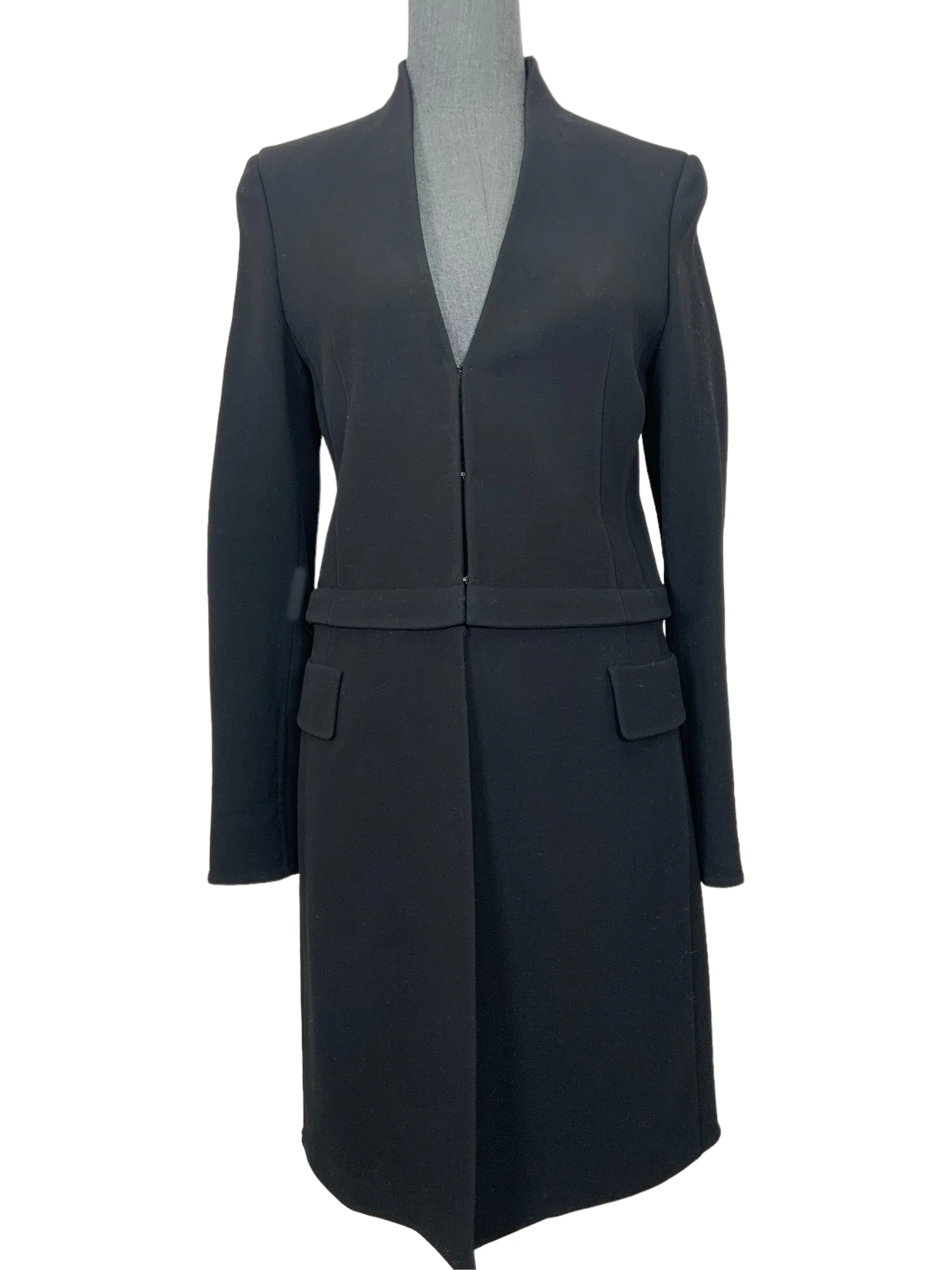 AKRIS Wool Convertible 2 in 1 Coat Size M