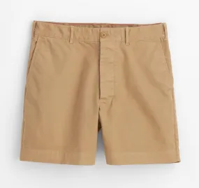 Alex Mill - Flat Front Shorts in Chino - Vintage Khaki