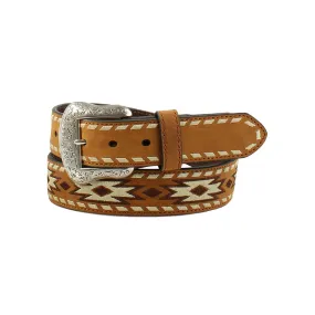 Ariat Men's Buck Lace & Leather Belt