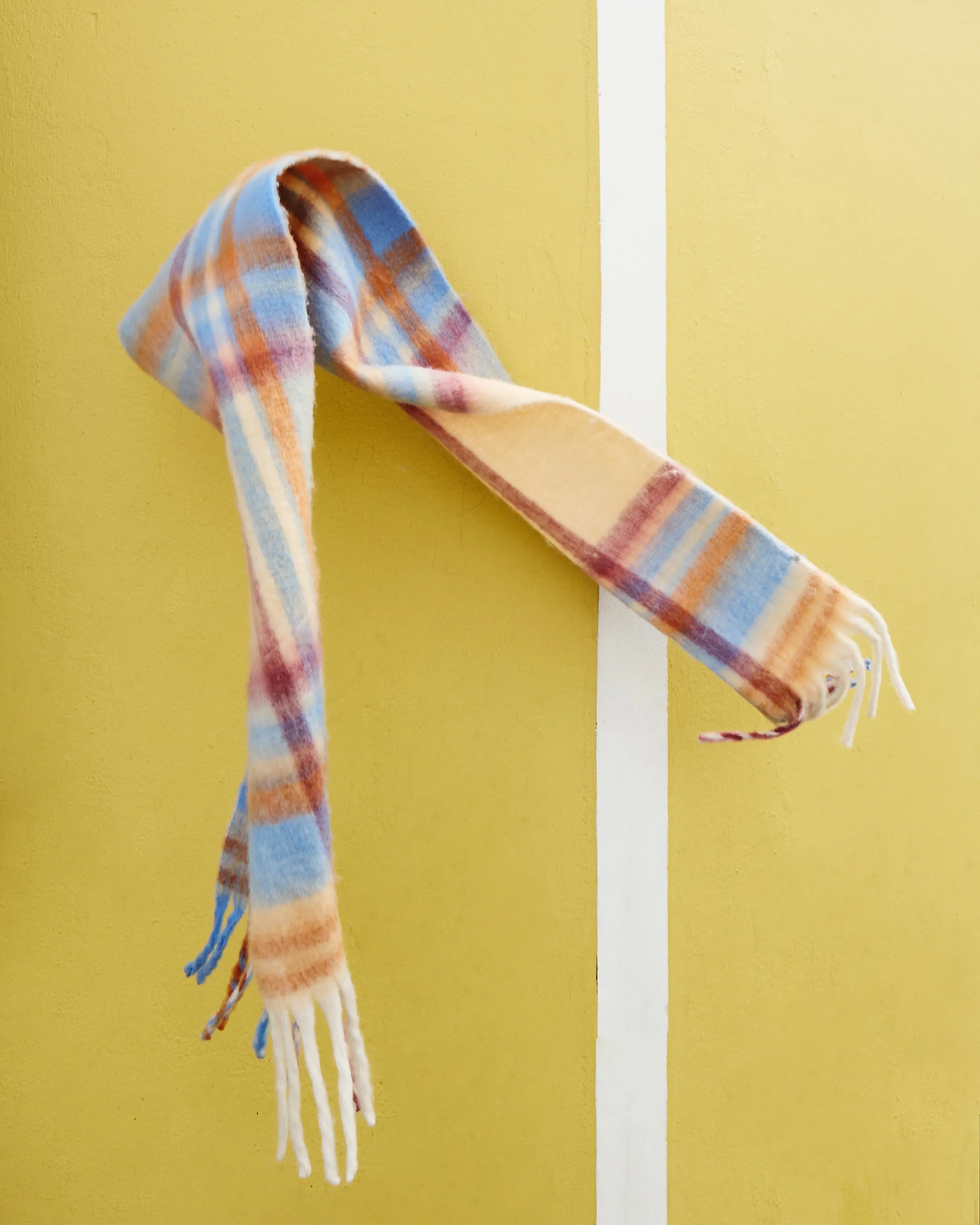 Autumn Check Scarf