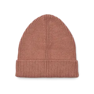 Beanie Hat - Ezra - Organic Cotton - Dark Rosetta