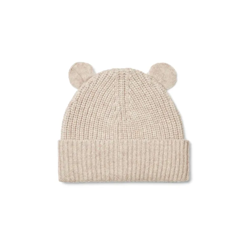 Beanie Hat W/ Ears - Miller - Sandy Melange