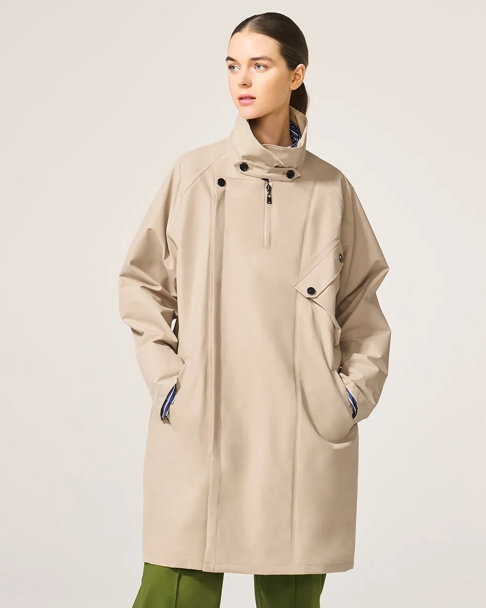 Beige Waterproof Eddie Coat