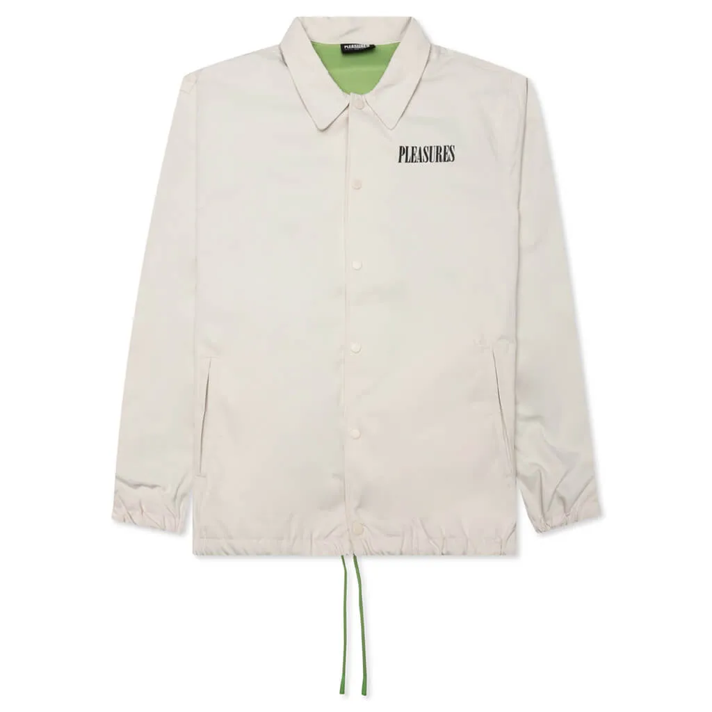 Bended Coach Jacket - Off White