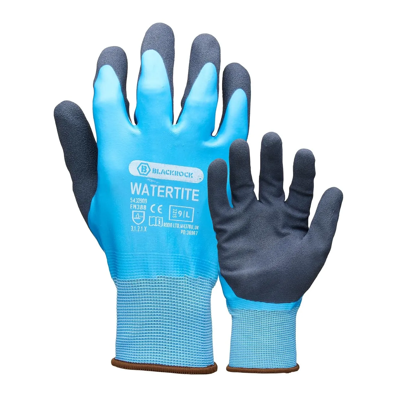 Blackrock Waterproof Foam Latex Grip Coated Gloves