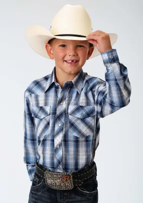 Boy's Roper Classic Blue Shirt