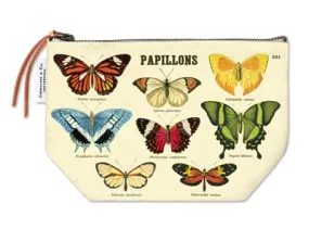  Butterflies Vintage   Pouch