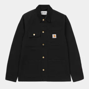 Carhartt Michigan Coat Black/Black Rinsed