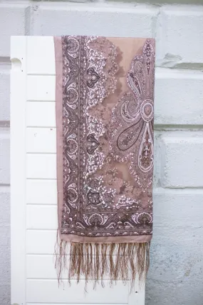 Celeste Brown Scarf