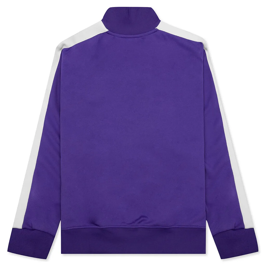 Classic Track Jacket - Purple/White