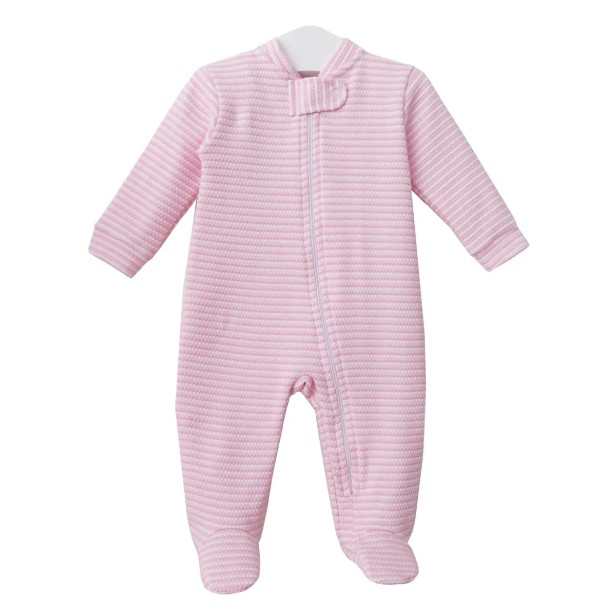 Comfy Collection Zipper Footie | Baby Girl