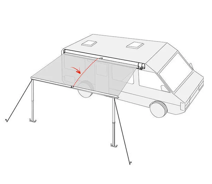 CURVED ROOF RAFTERS (275cm Open)