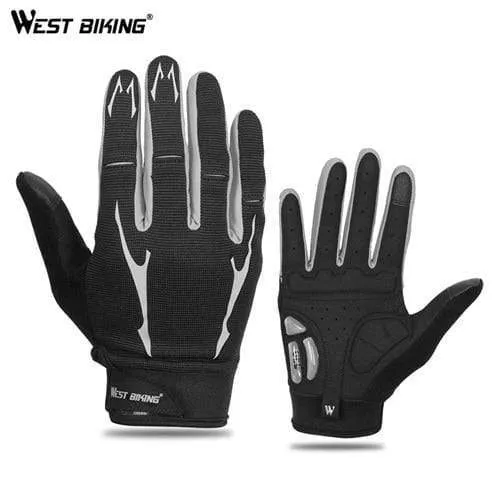 Cycling Gloves Men Women Sports Full Finger GEL Bike Gloves Touch Screen Windproof Warm MTB Road Bicycle Gloves