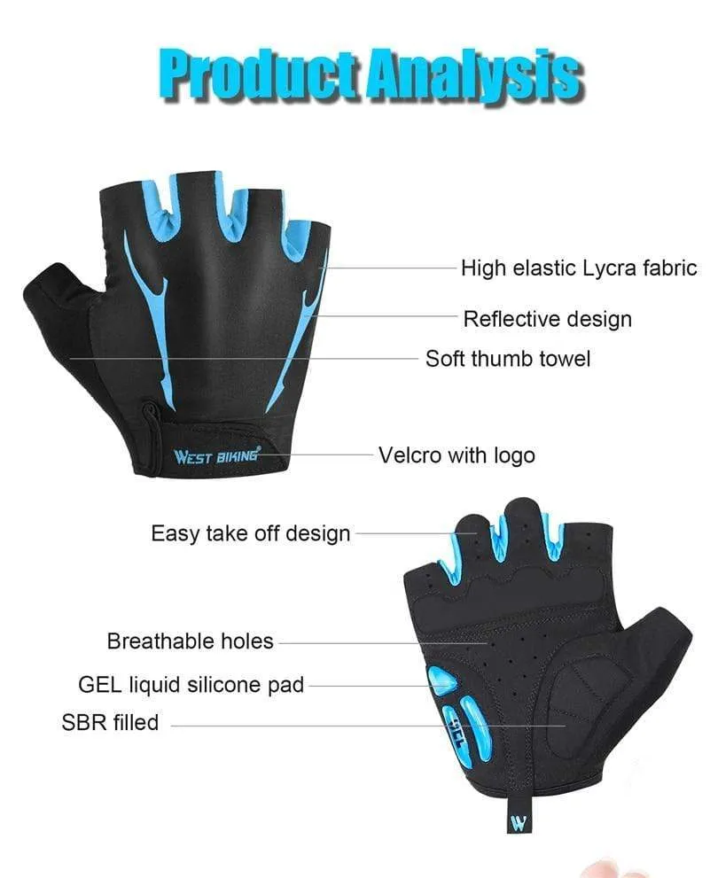 Cycling Gloves Men Women Sports Full Finger GEL Bike Gloves Touch Screen Windproof Warm MTB Road Bicycle Gloves