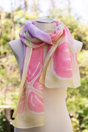 Daisy Silk Scarf