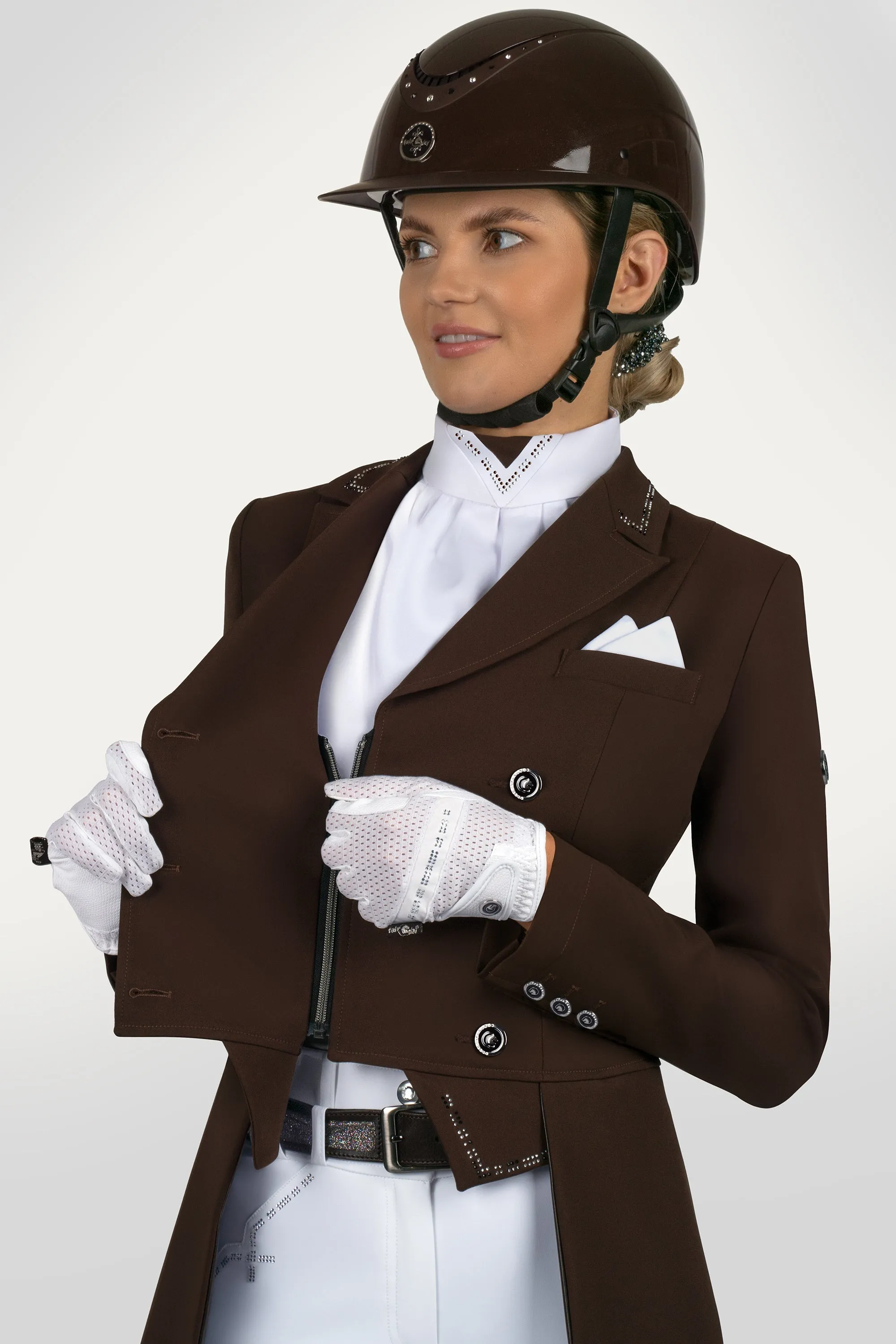 Dressage Tail Coat FP Nadine Brown