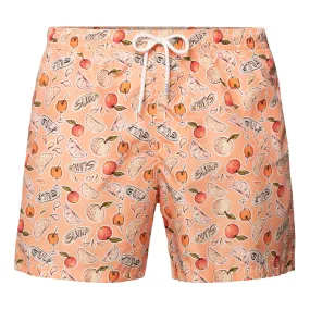 Drink Print Swim Shorts