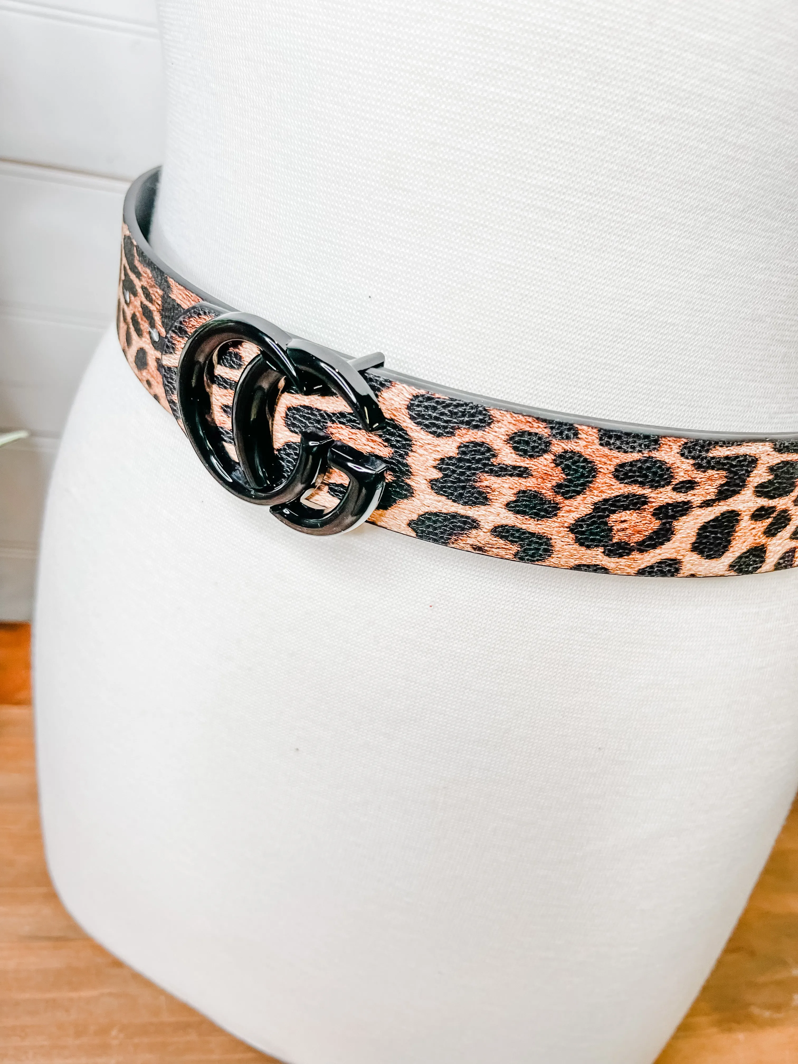 Faux Leather Belt