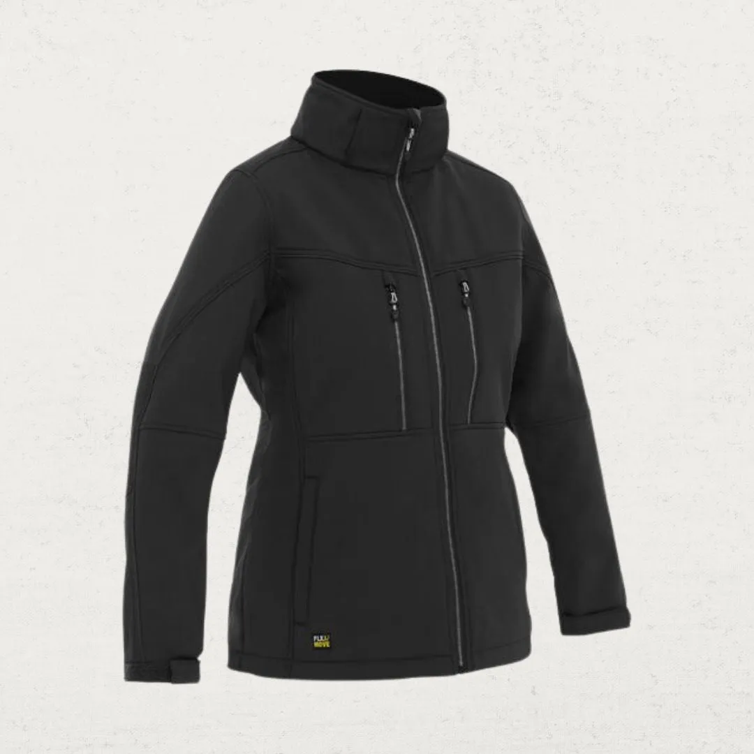 Flex & Move Ladies Hooded Soft Shell Jacket