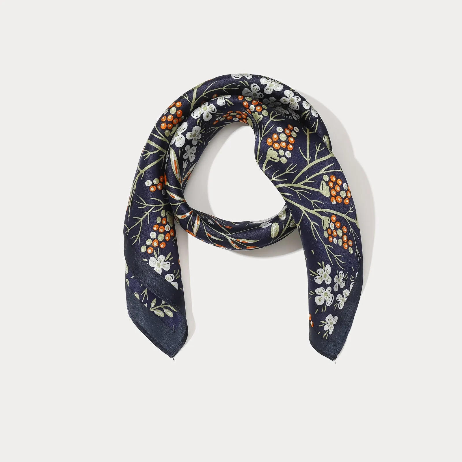 Garden Flora Insect Square Scarf