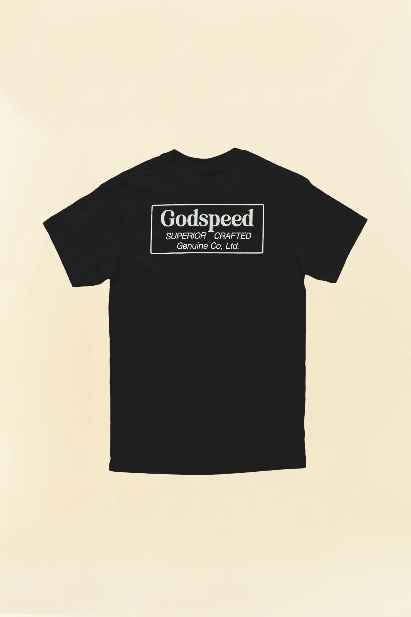 Godspeed 'Genuine' Heavyweight Organic T-Shirt - Black