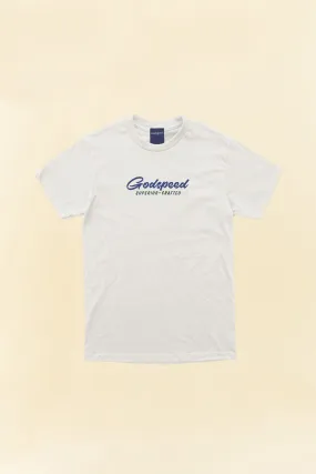 Godspeed 'Sign' Heavyweight Organic T-Shirt - White