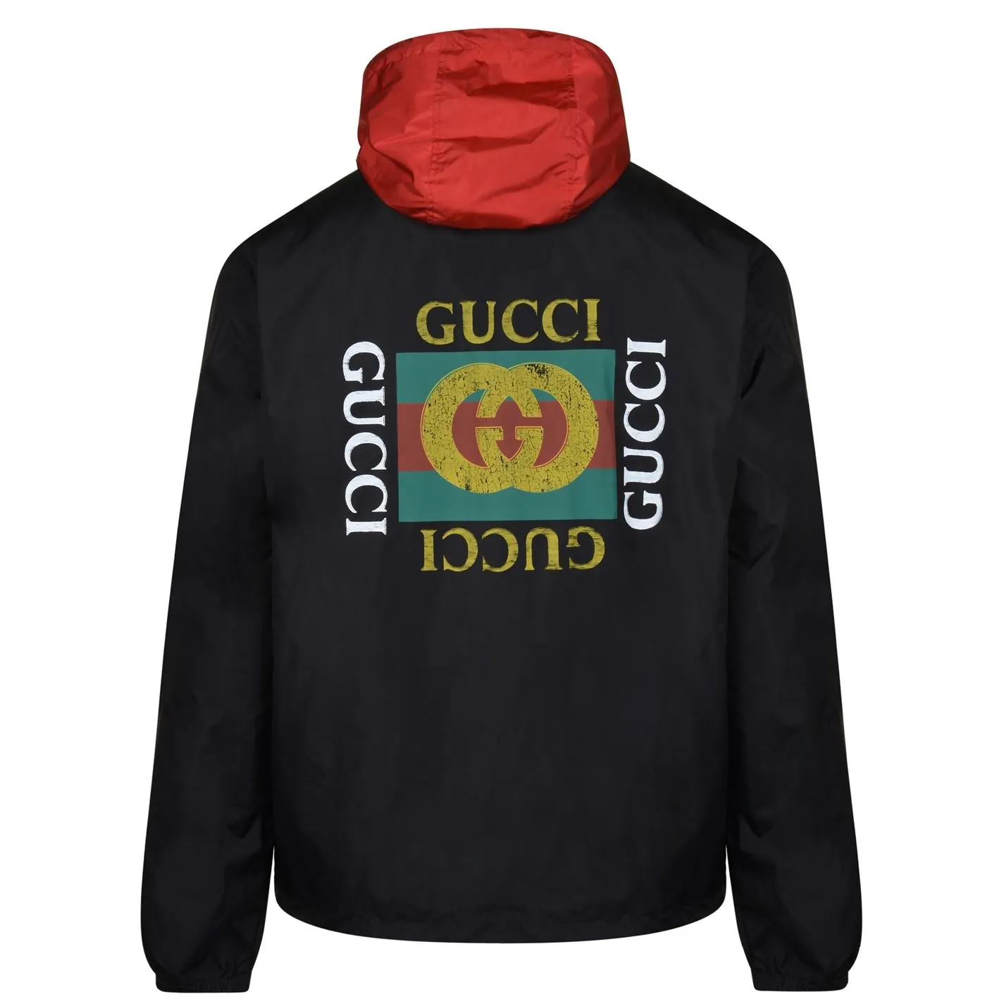 GUCCI 'Coach' Logo Jacket Black