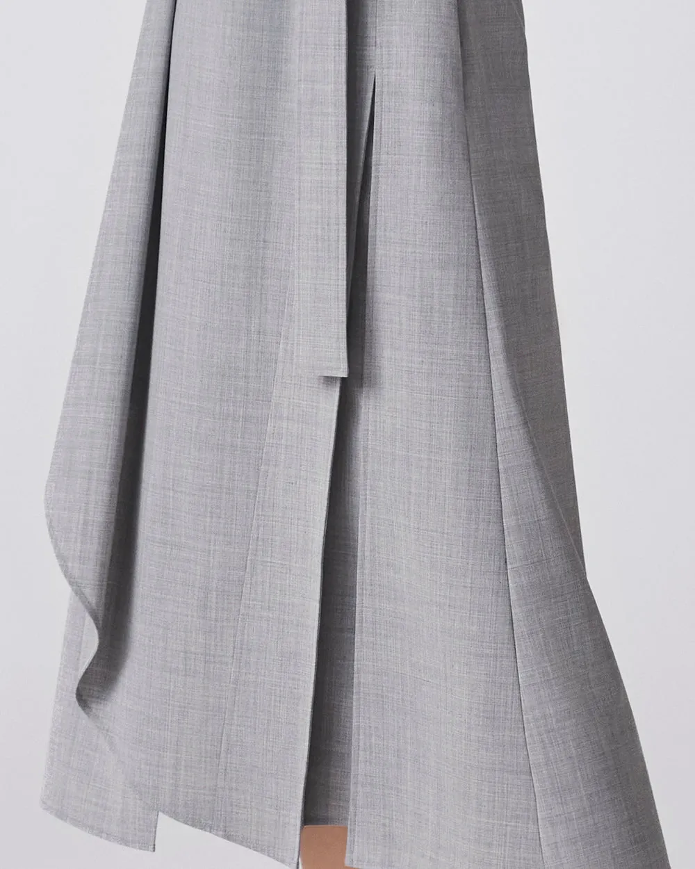 Heather Grey Bricolage Skirt