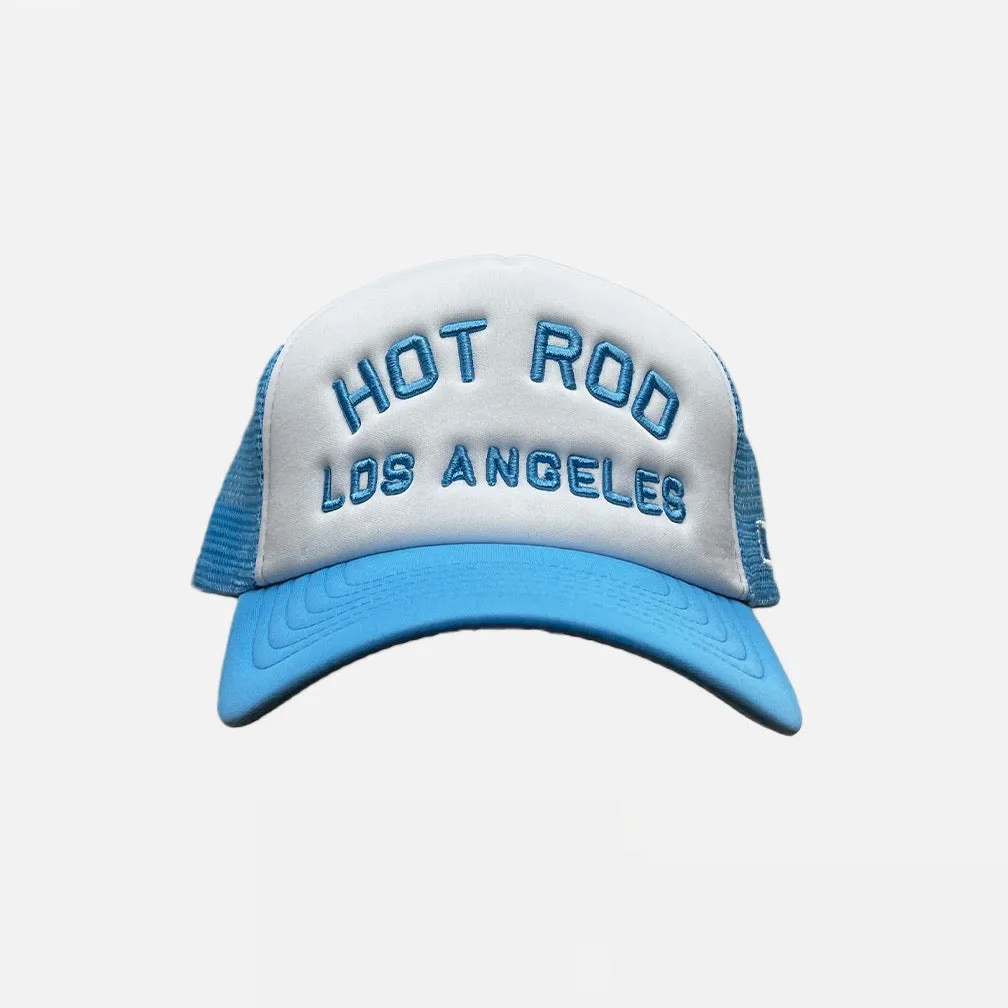 HOT ROD 2 TONE ESSENTIAL FOAM TRUCKER (SKY/WHITE)