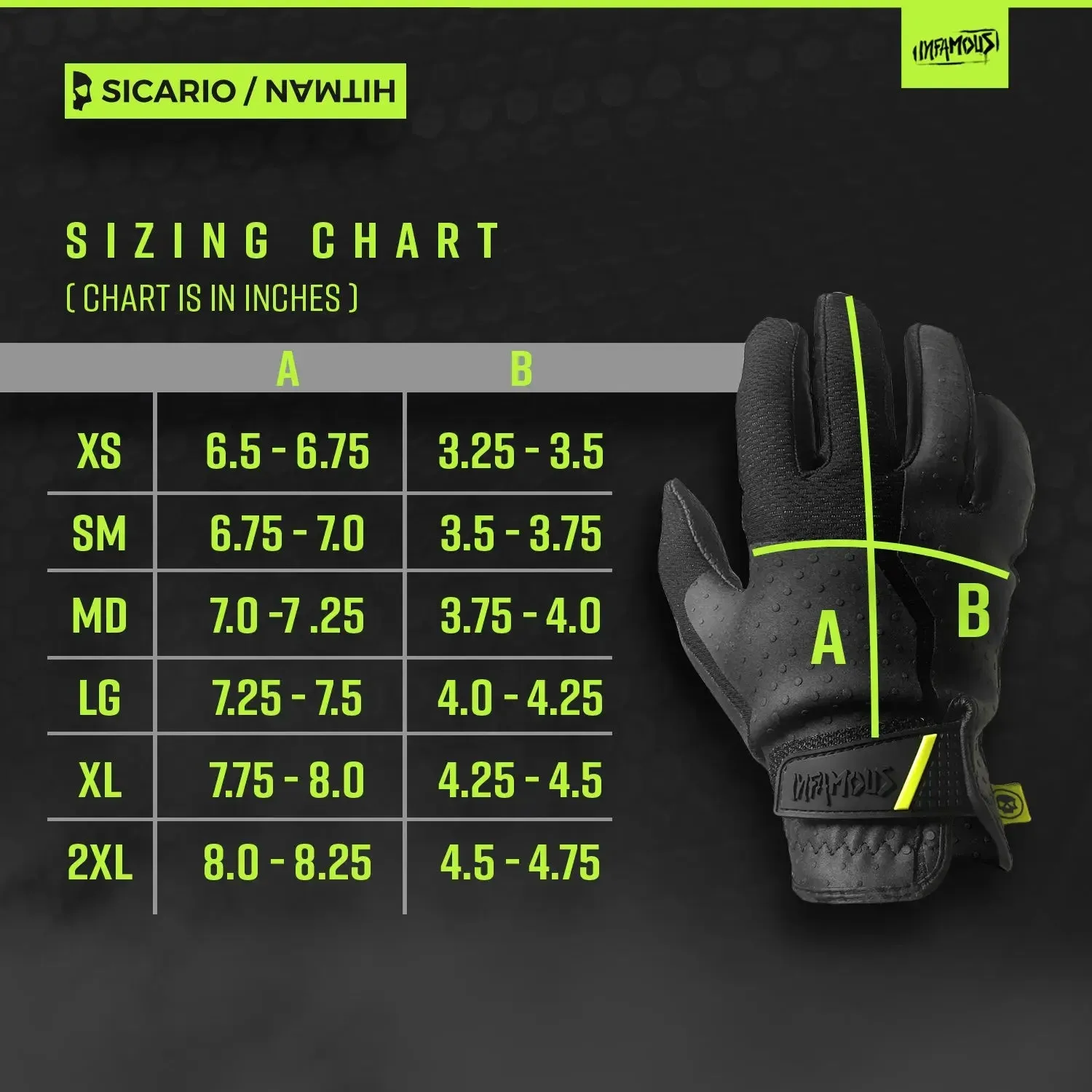 Infamous PRO DNA Sicario Glove