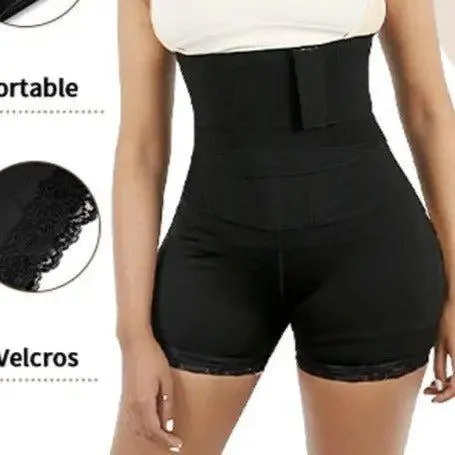 Kelly 2-In-1 Tummy, Bum & Hips Shaping Shorts With Wrap Belt