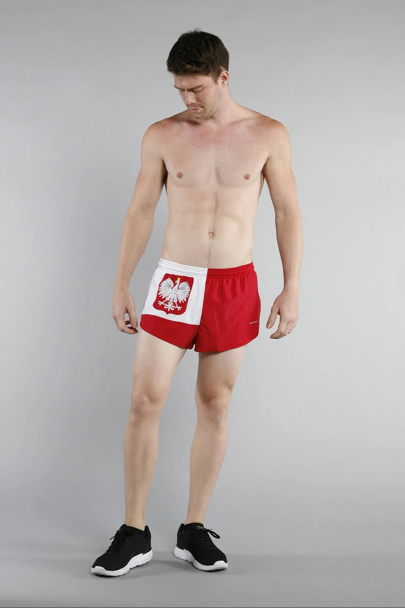 Men's 1" Elite Split Shorts- Poland