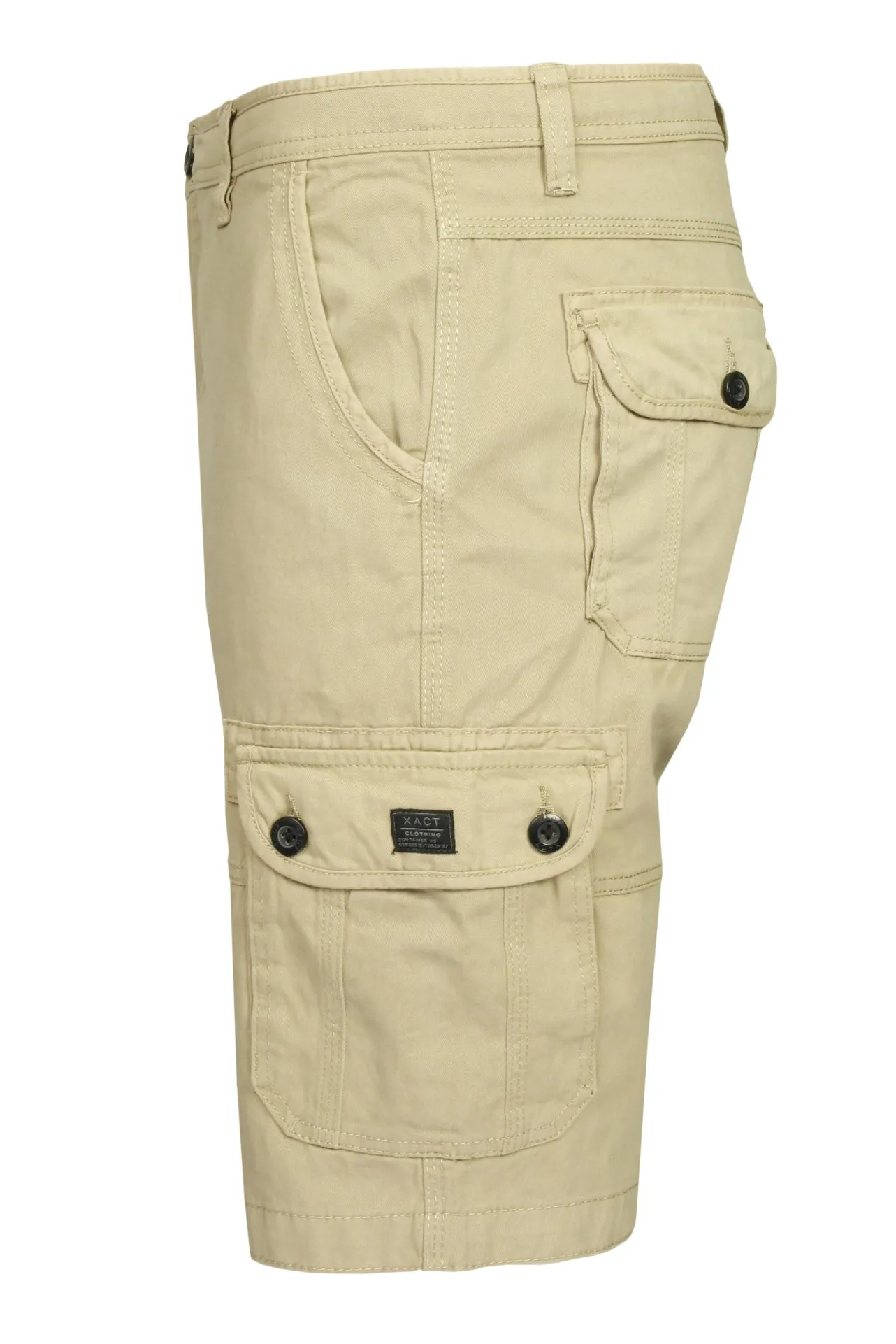 Mens Xact Cotton Twill Cargo Shorts