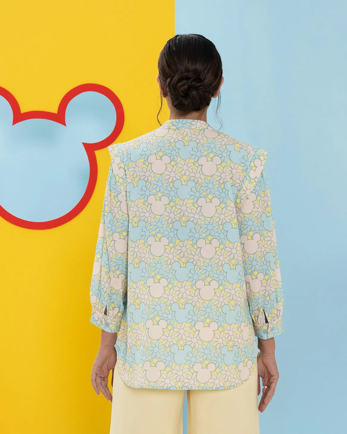 MICKEY FLORAL SHIRT