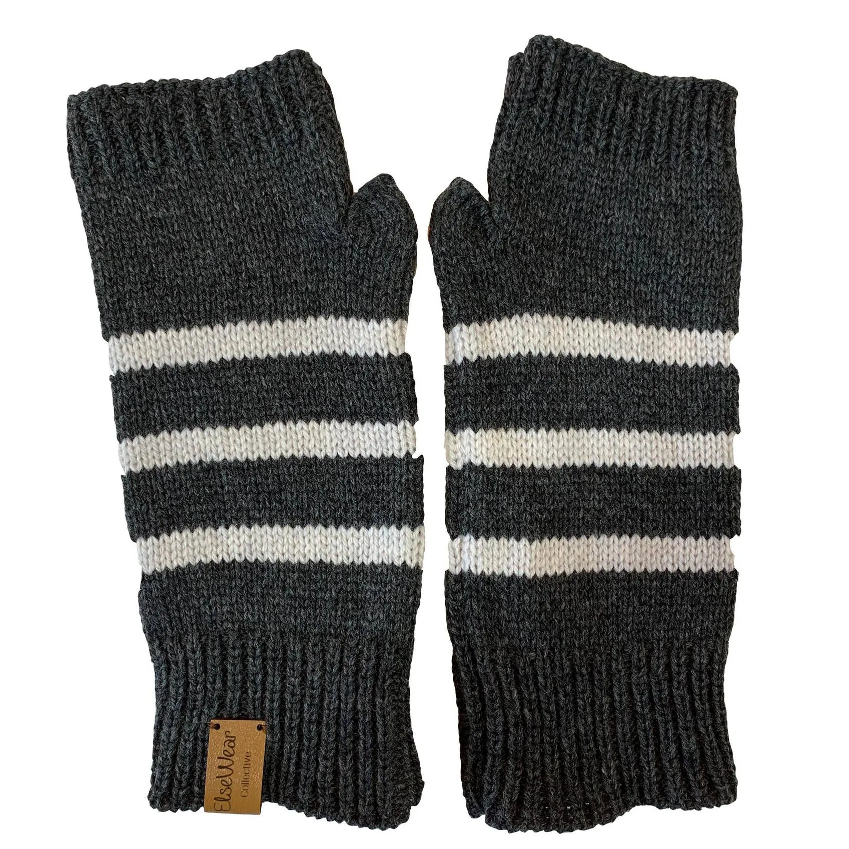 NEW! Merino Wool Moffat Fingerless Mittens in Multiple Colors by ElseWhere Collective