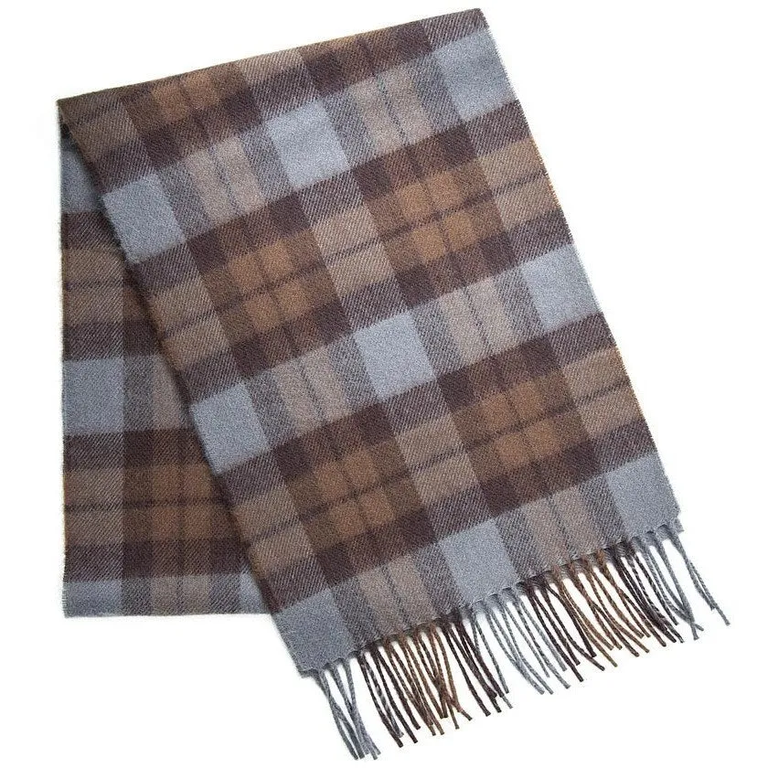 Outlander Tartan Scarf in Brushed Wool