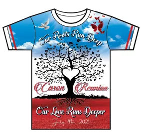 "Family Roots" Custom Designed Family Reunion 3D shirt