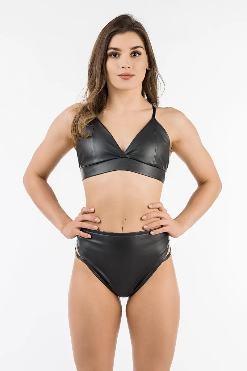 REV ACTIV Triangle Top - Black Eco Leather