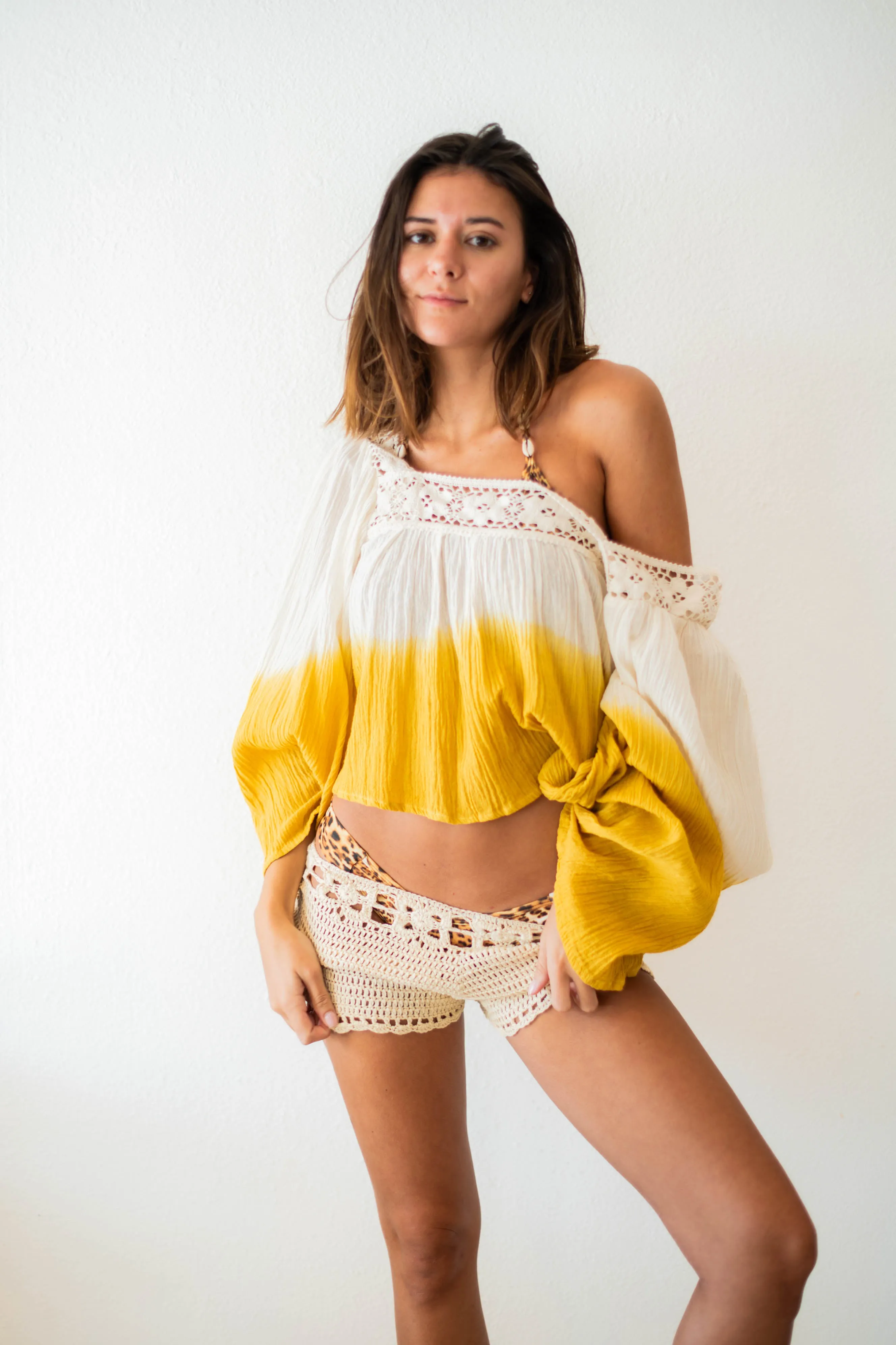 Riviera Crochet Shorts