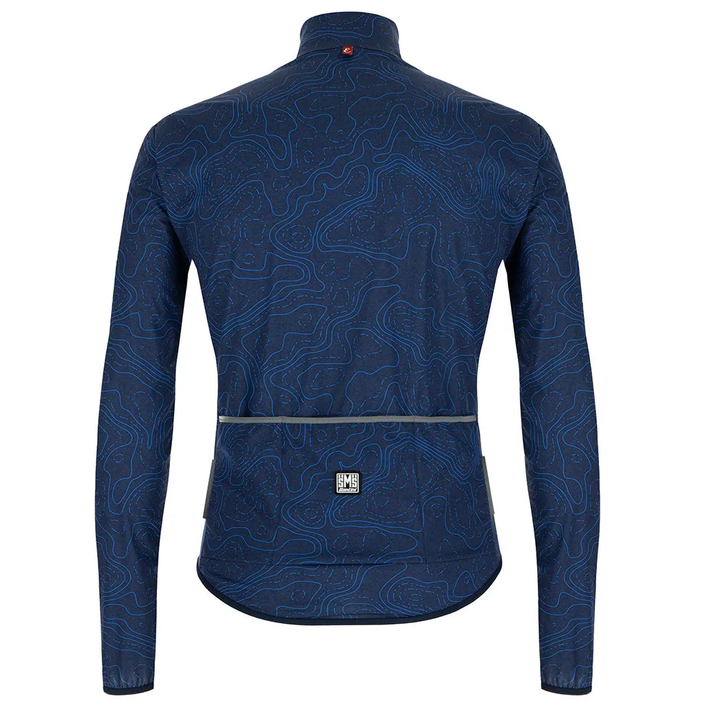 Santini Arte Wind Jacket - Blue