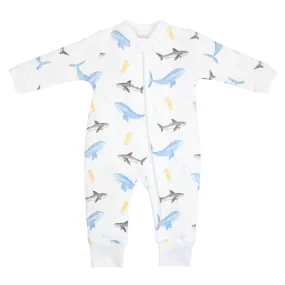 Sea Animals Zipper Footie | Baby Boy