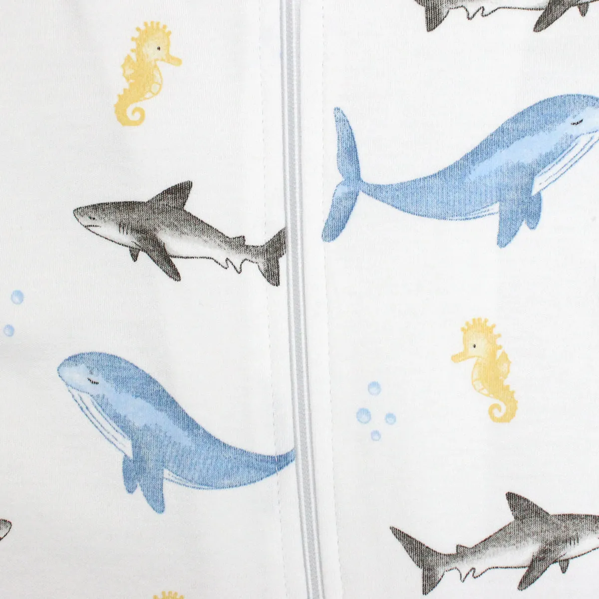 Sea Animals Zipper Footie | Baby Boy