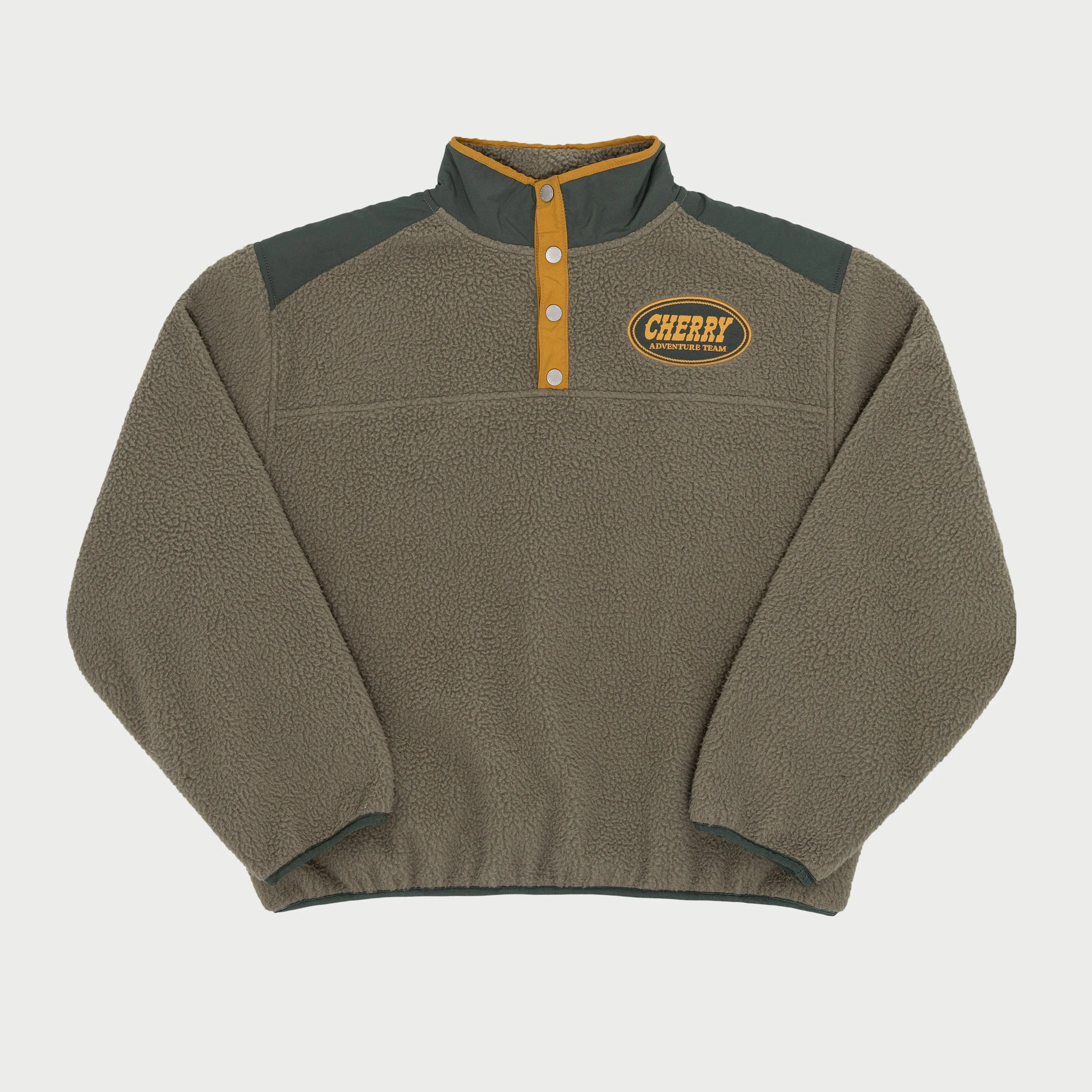 Sherpa Pullover (Olive)