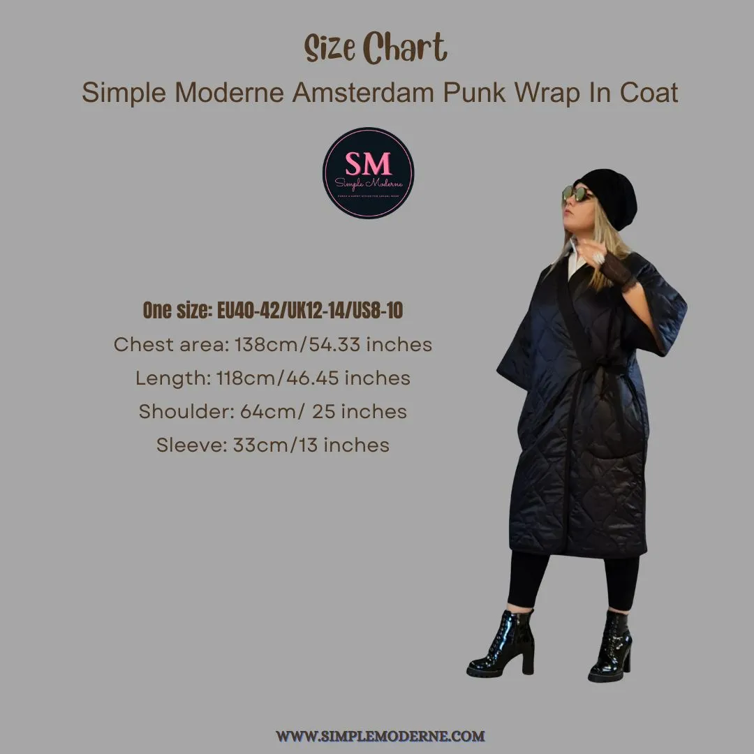 Simple Moderne Amsterdam Punk Wrap In Coat