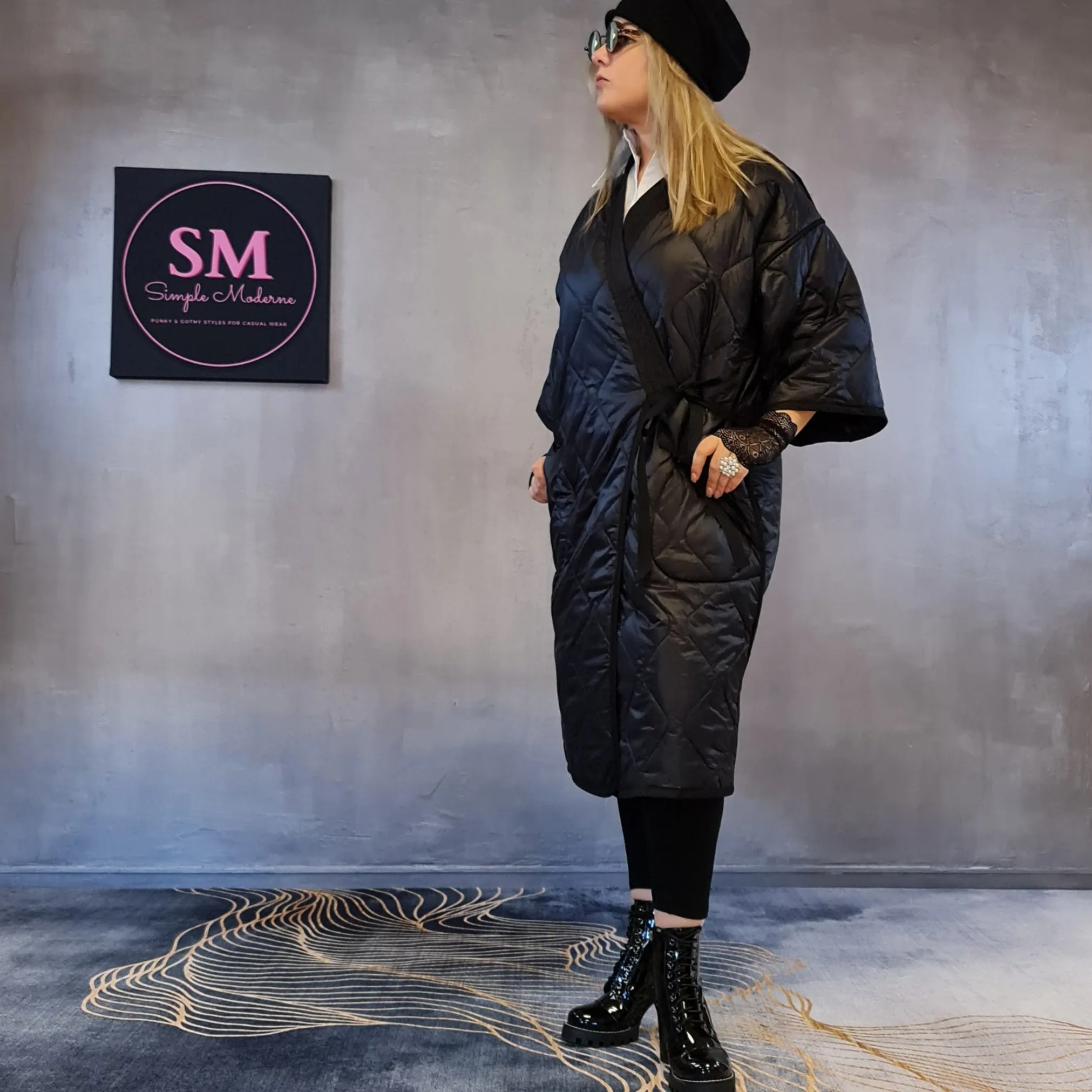 Simple Moderne Amsterdam Punk Wrap In Coat