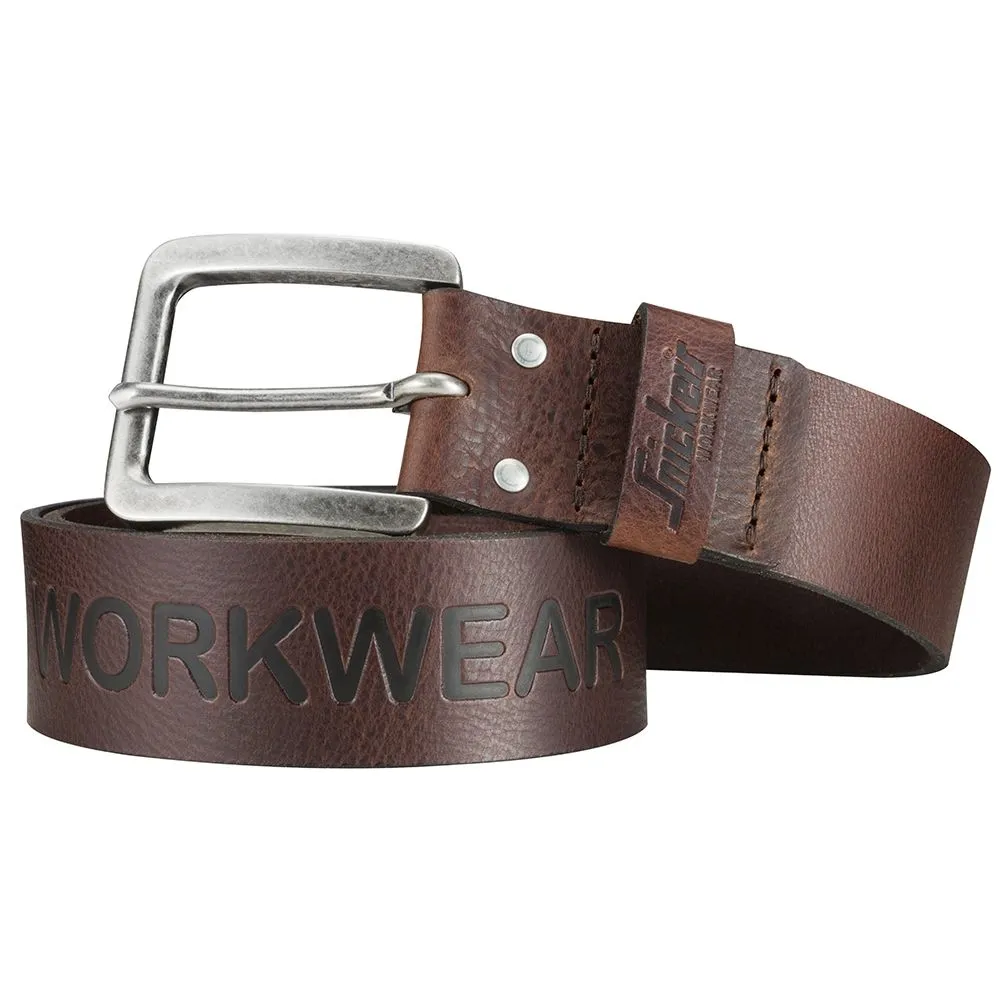 Snickers&#x20;9034&#x20;Leather&#x20;Belt&#x20;-&#x20;Chocolate&#x20;Brown