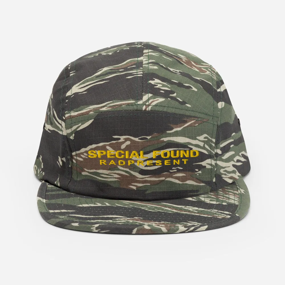 SPECIAL FOUND FIVE PANEL CAP - CAMOUFLAGE