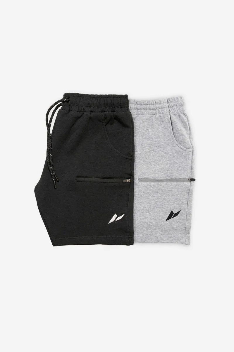 Tapered Shorts 2 x Value Pack